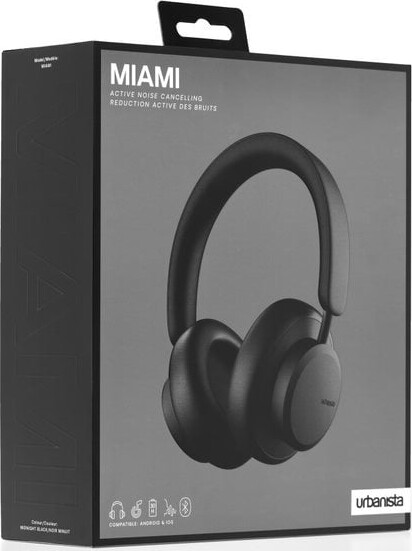 Urbanista - Miami Anc Headset - Midnight Black