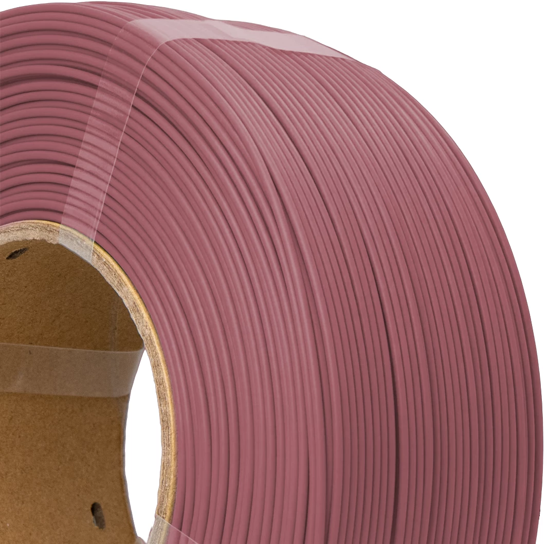 AzureFilm  PLA Matte HS Refill Bordeaux, 1,75 mm / 1000 g    PLA Material mit mattem Oberflächenfinish, ohne Spule