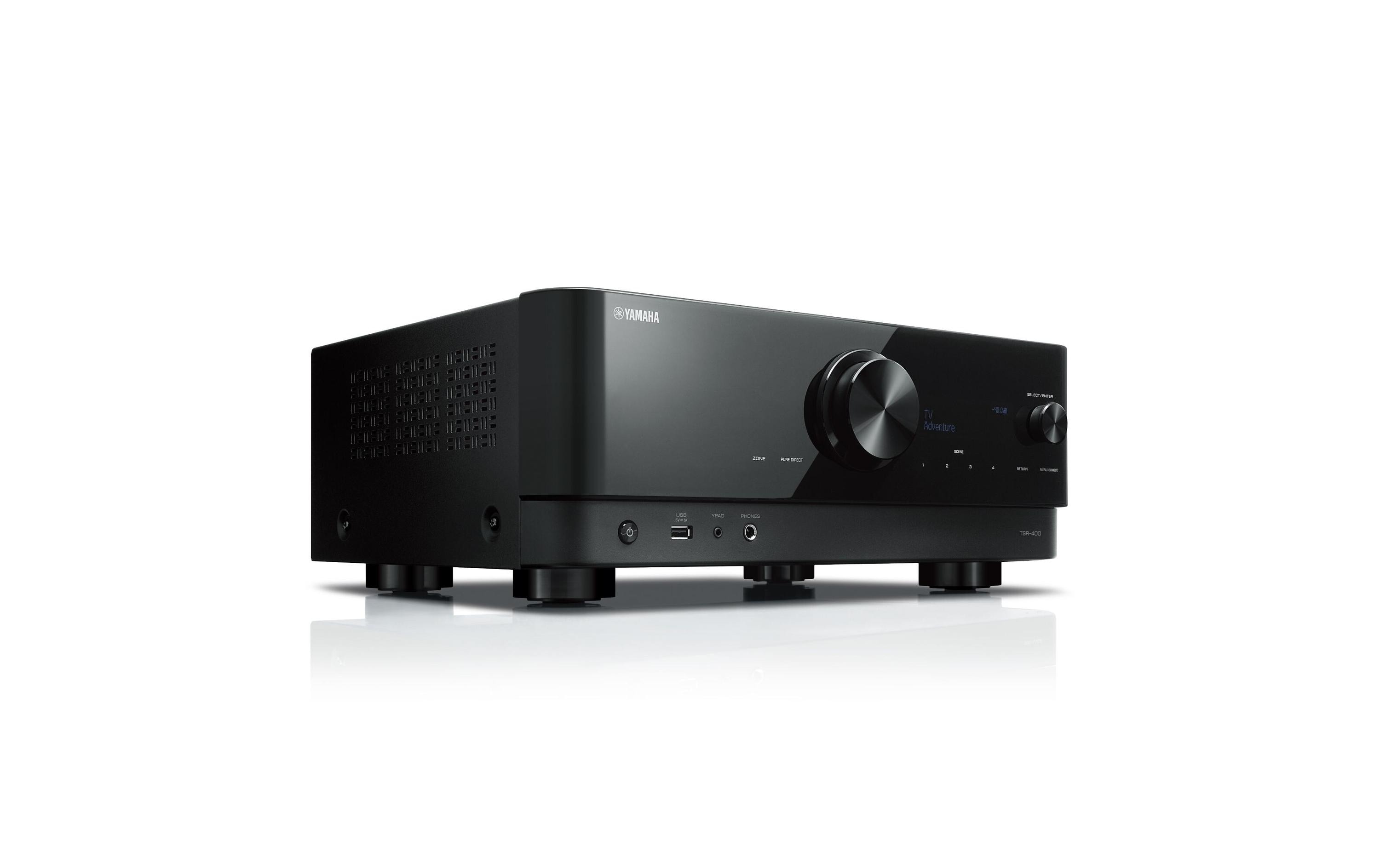 AV-Receiver TSR-400 Schwarz<br>AV-Receiver mit beispiellosem Klangbild