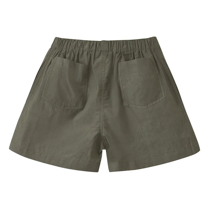 Caramel Short Apium | Vert kaki
