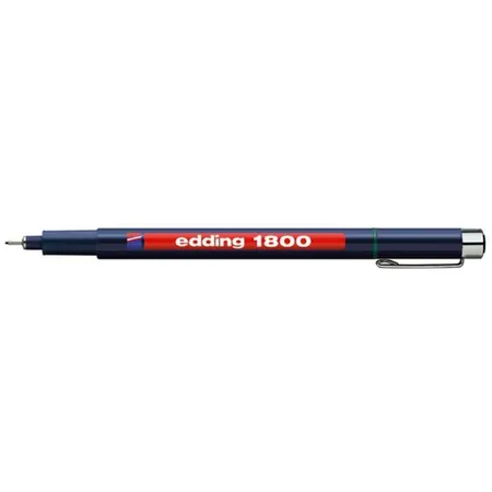 edding 1800 Faserzeichner Profipen, grün , 0.7mm