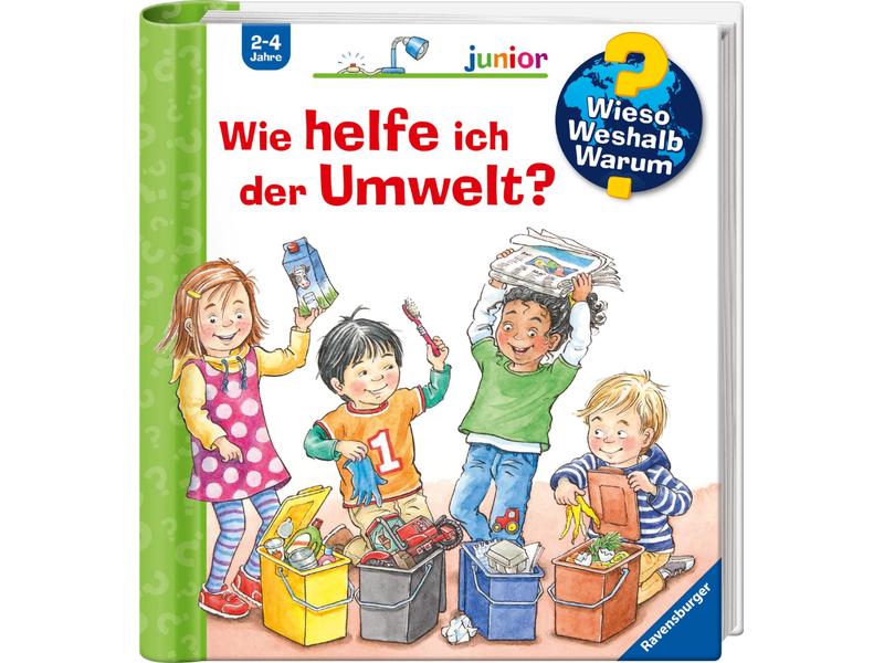 Ravensburger Kinder-Sachbuch WWW Wie helfe ich der Umwelt? Plastik, Strom und Wasser sparen – hier machen schon die Kleinsten mit