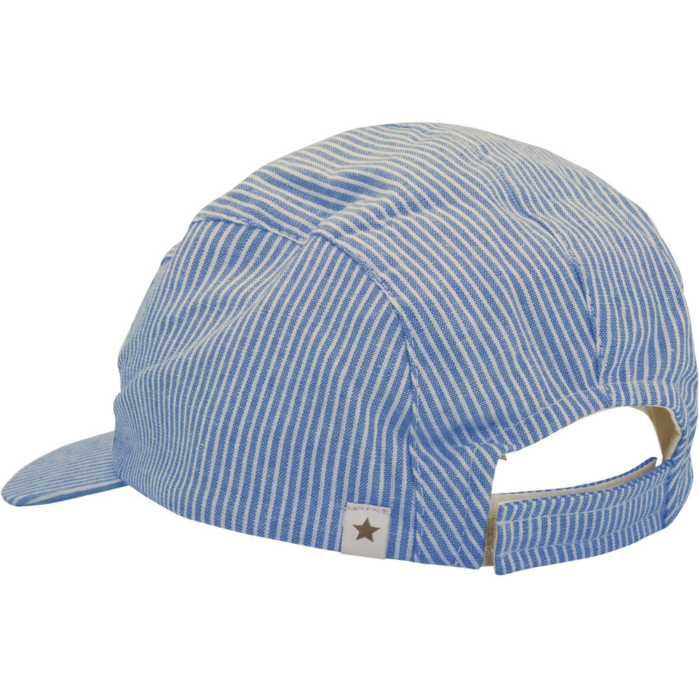 Køb Huttelihut Quiet Harbor Kasket Woven Stripe