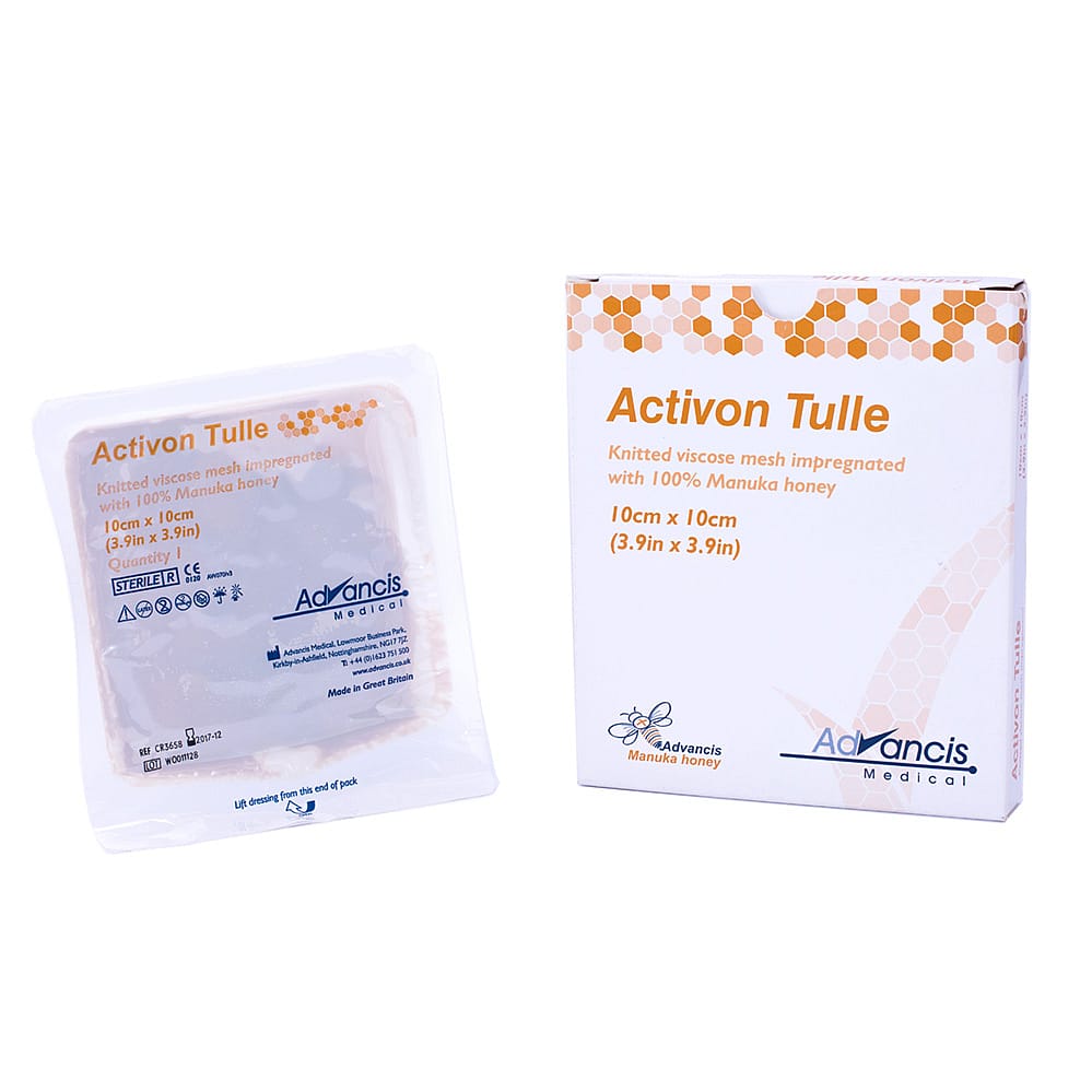 Advancis Activon Manuka Gaasverband | 1 stuk 10 x 10 cm | 12657.1
