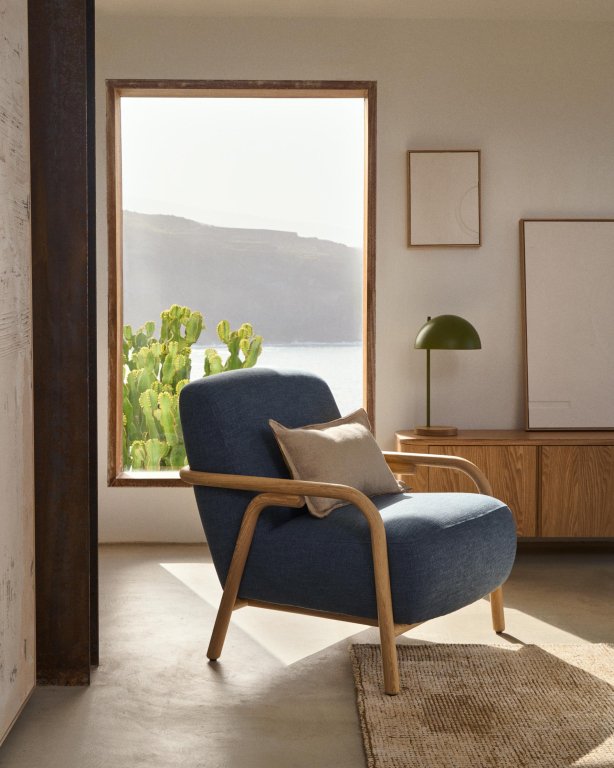 Kave Home Catlar tafellamp groen