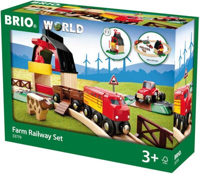BRIO World 33719 Togsett Bondegård