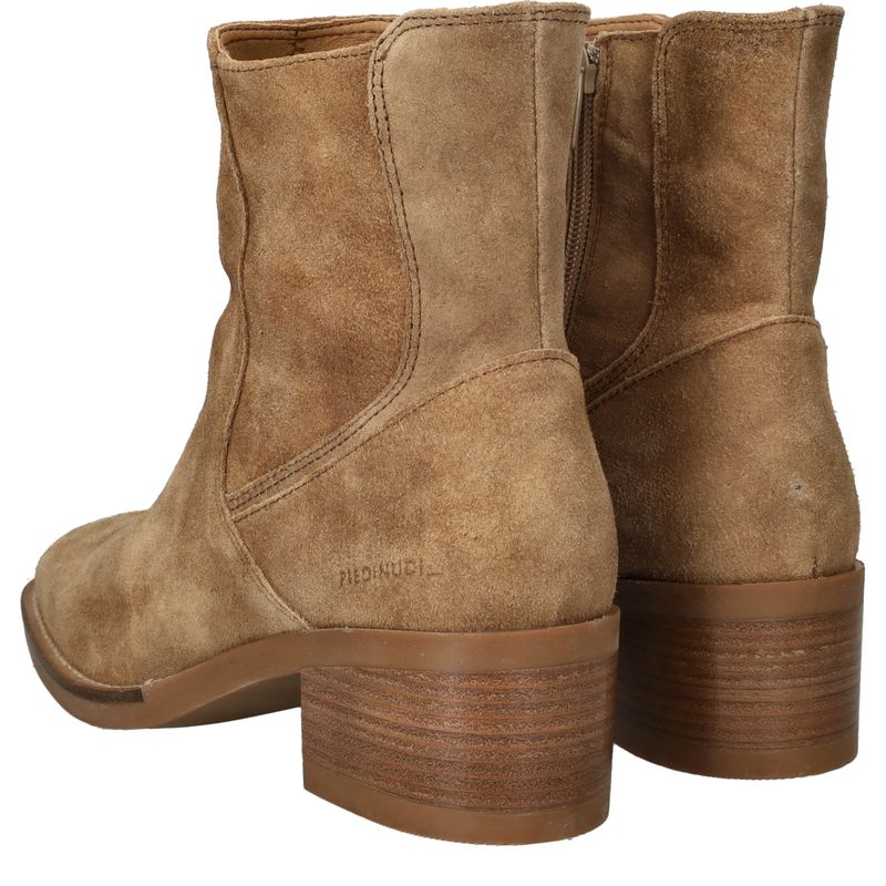Piedi Nudi Zuma Enkellaarsjes Cognac Dames