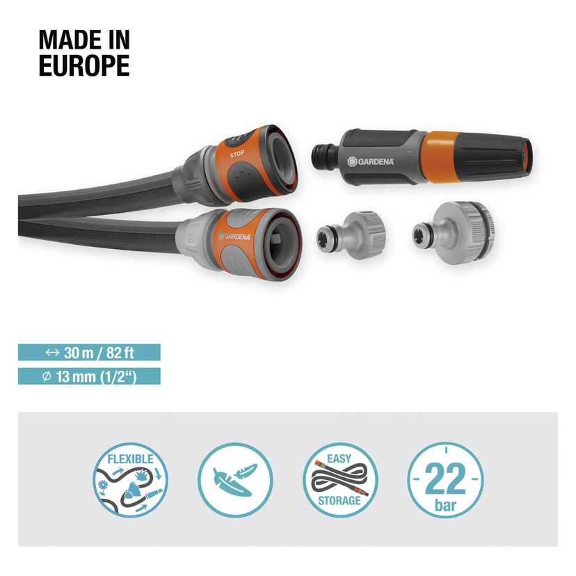 Hageslange 30 m 13 mm