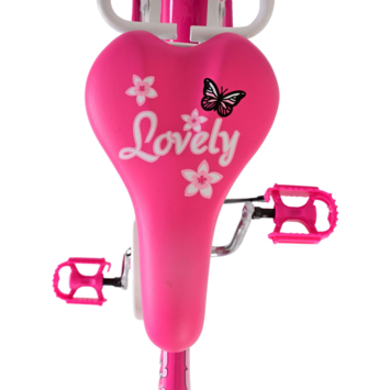 Kinderfiets Volare Lovely roze-wit 20 inch