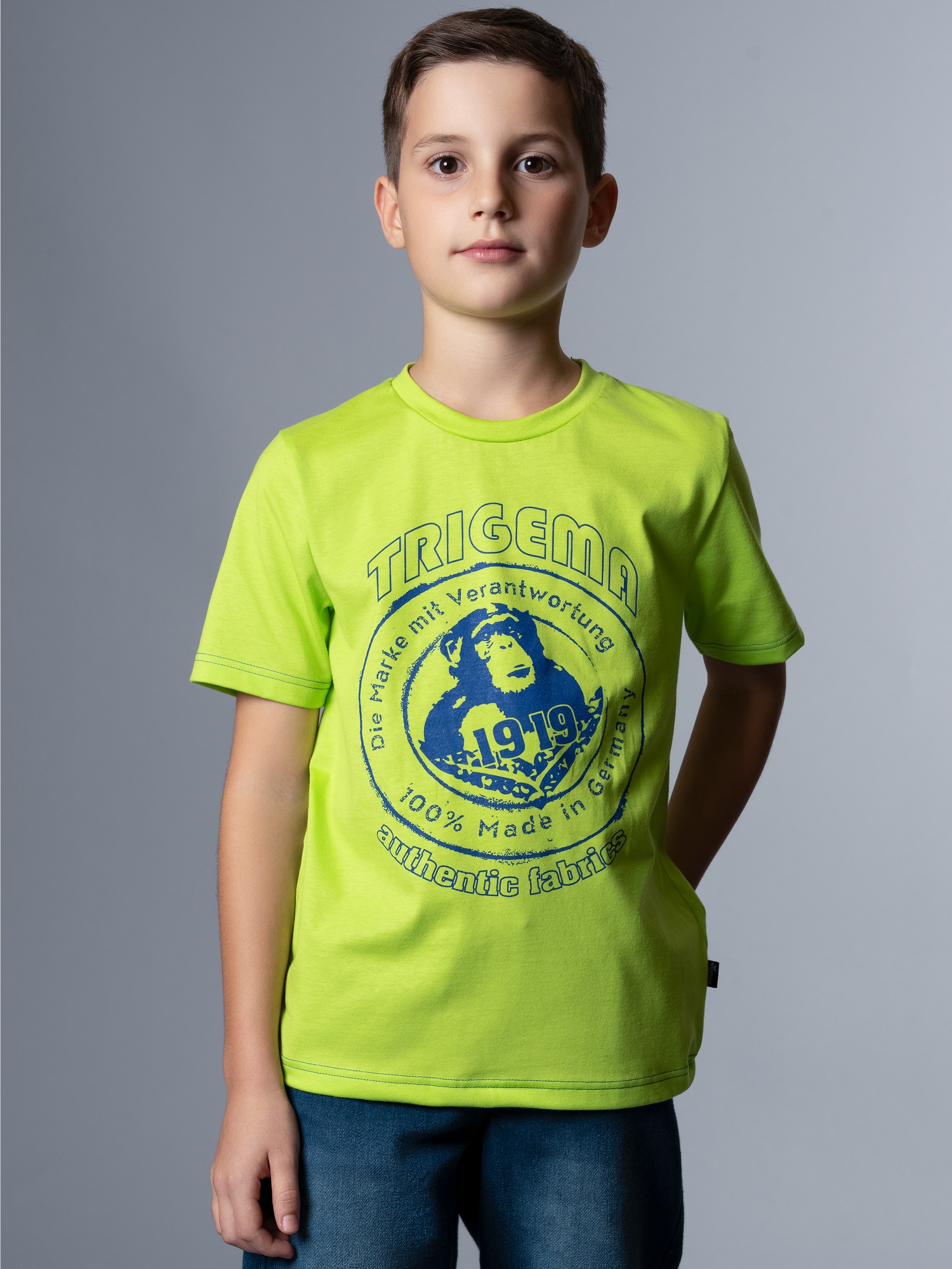 T-Shirt mit großem Printmotiv 