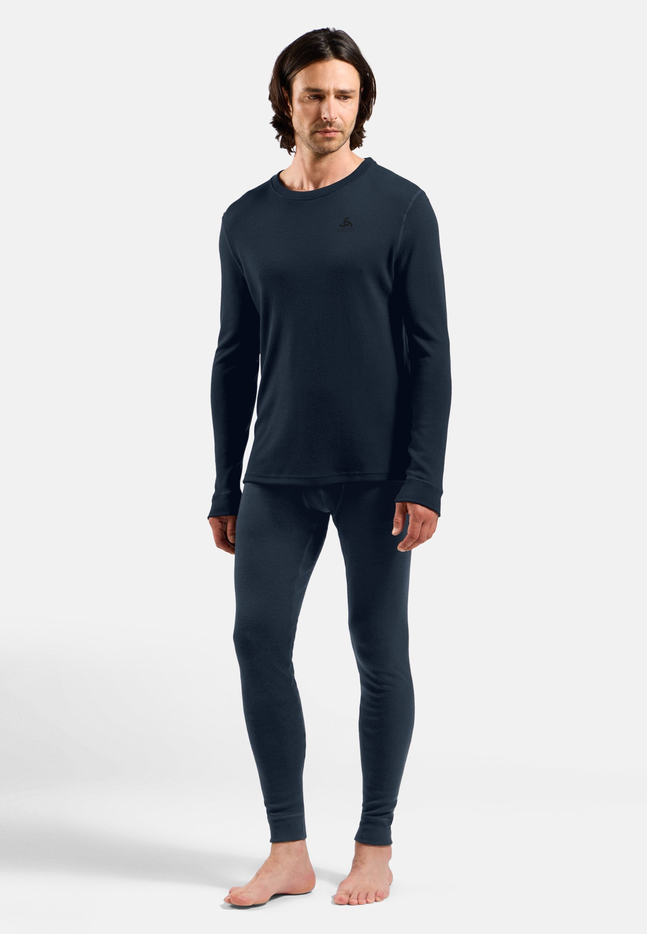 Natural Merino 260 Base Layer Langarmshirt in dark sapphire