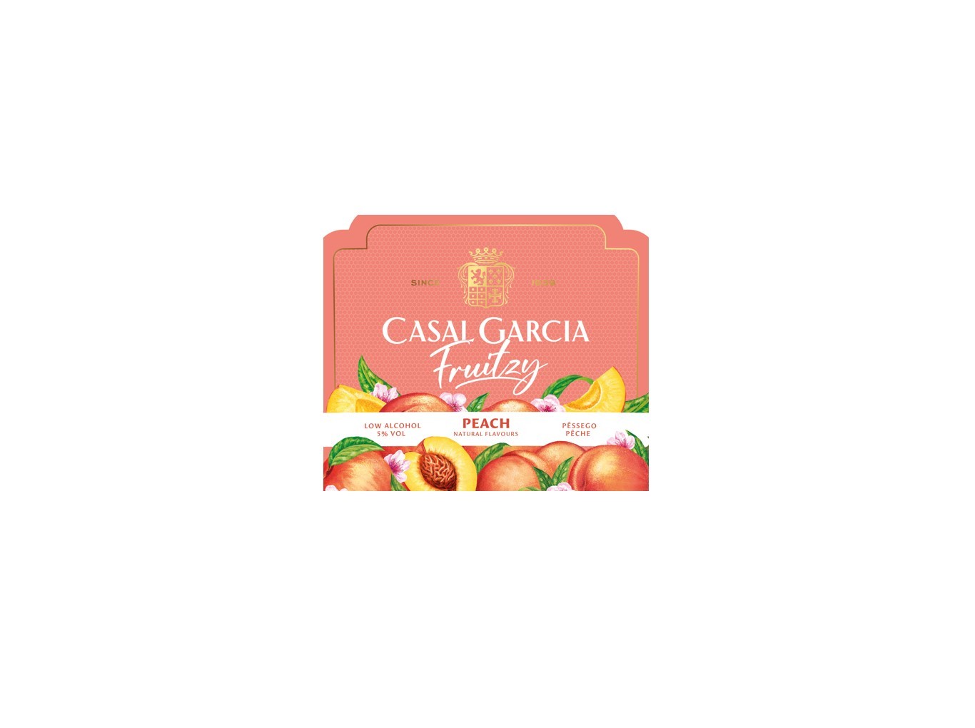 ESPUMANTE CASAL GARCIA FRUITZY PÊSSEGO 0.75L