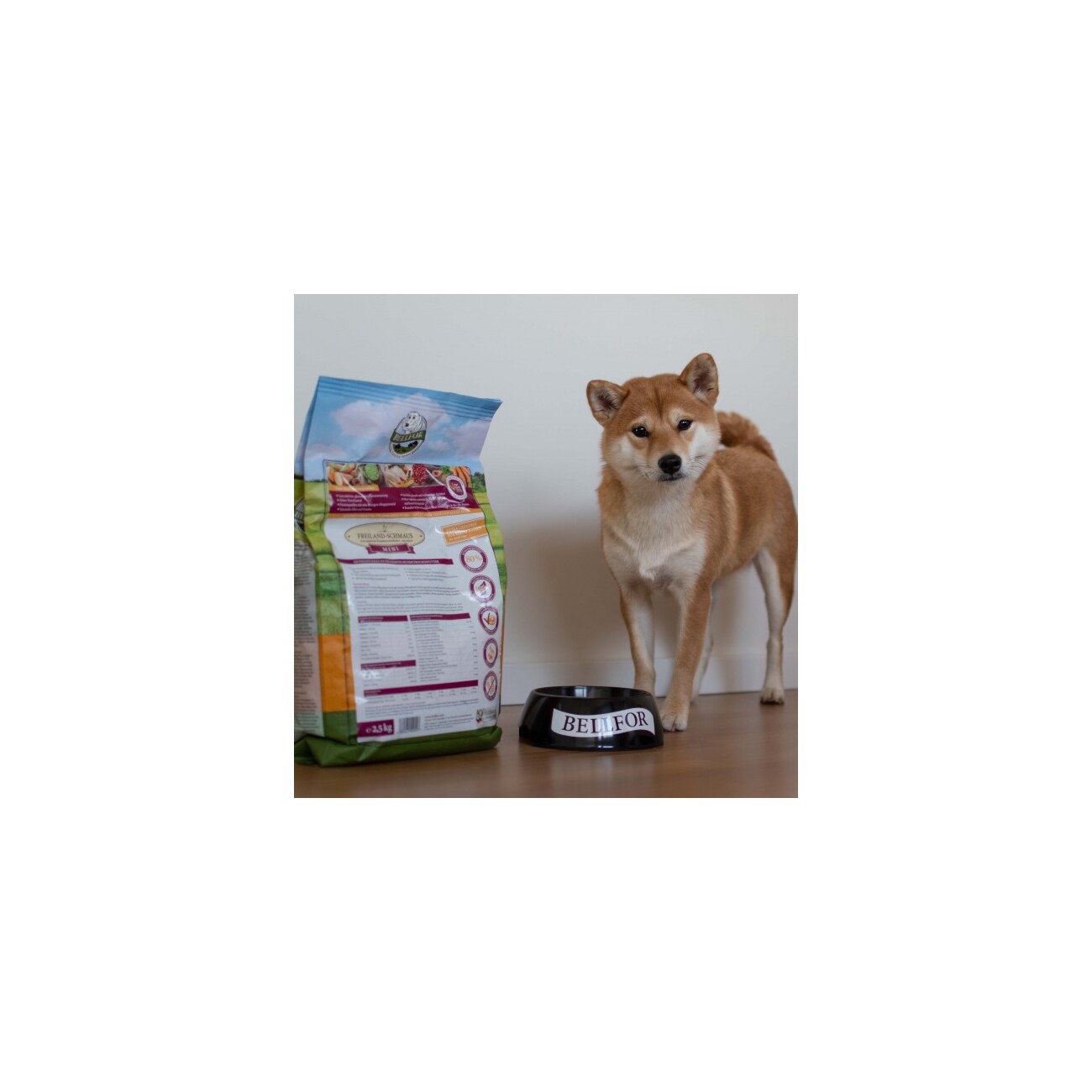 Bellfor Freiland-Schmaus Mini für kleine Hunderassen mit Huhn - 2,5 kg
