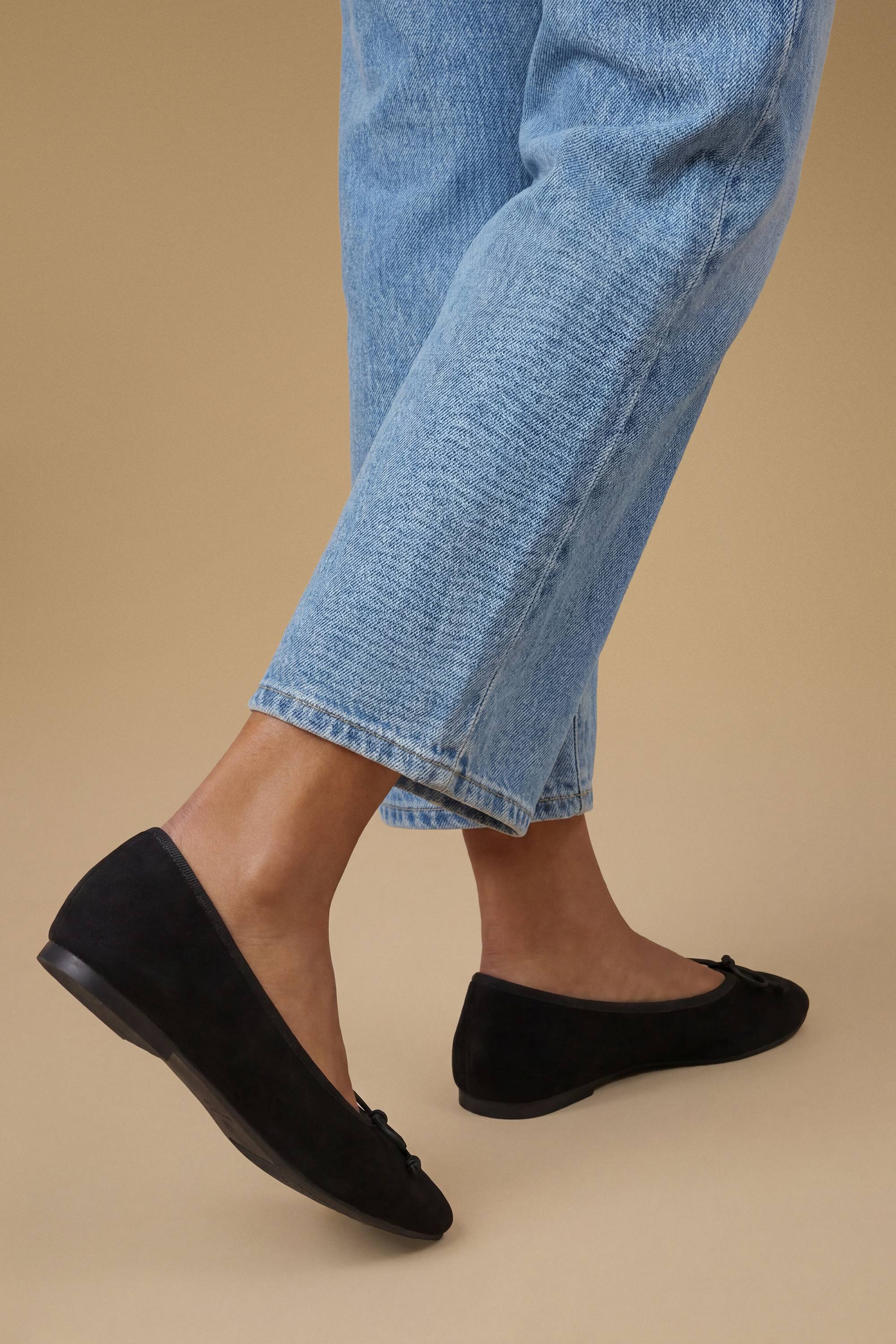 Oasis Ballerines Beatrice À Bout Carré En Synthétique