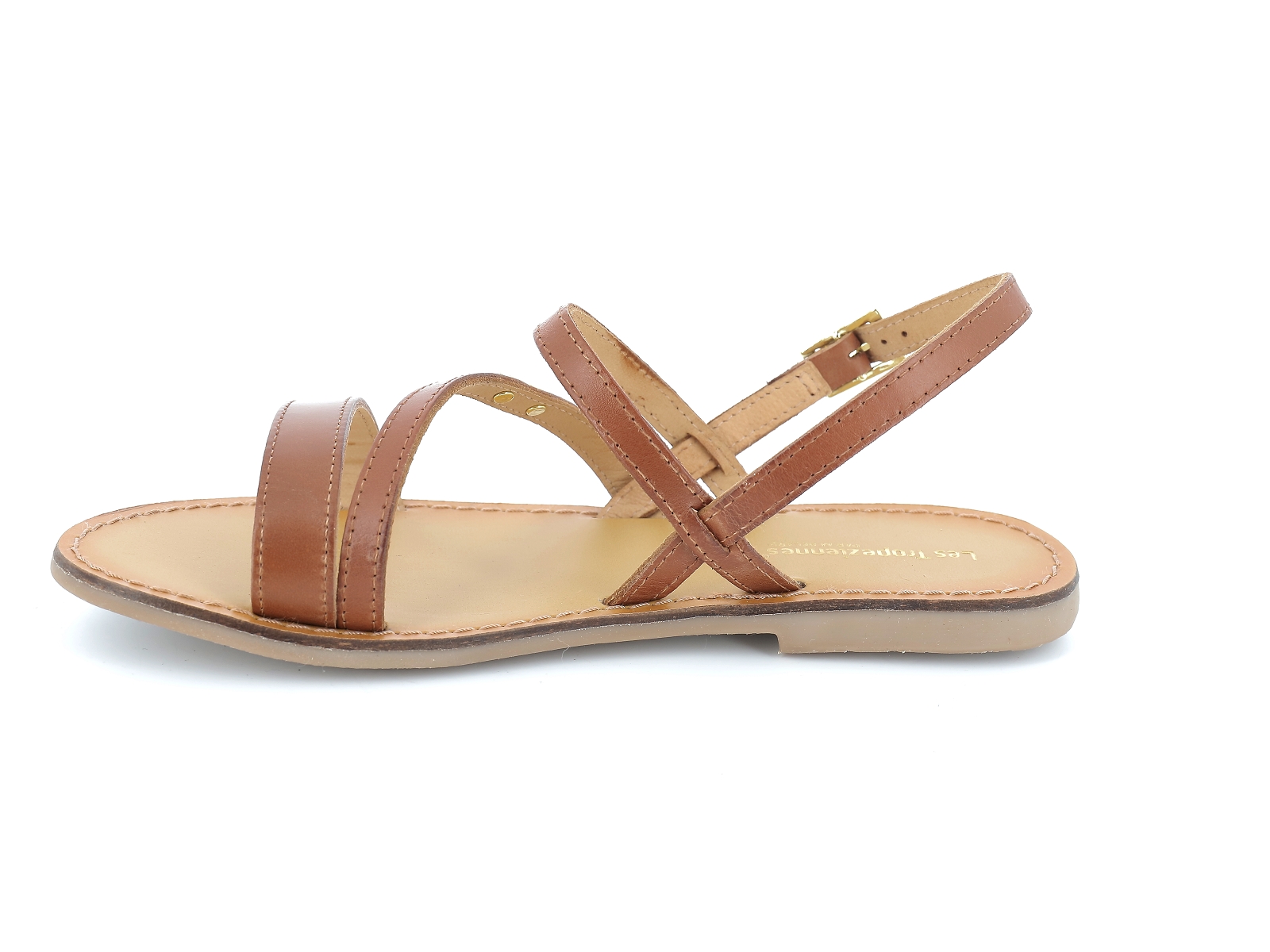 Les tropeziennes-BADEN Cuir Camel