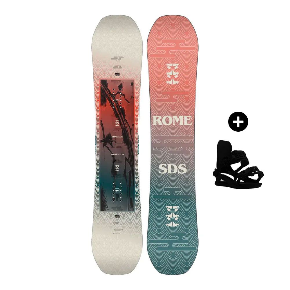 Rome ROYAL - Pack snowboard all mountain Femme