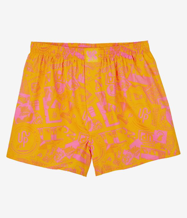 Lousy Livin Up Sticker Clash Boxershorts (yellow)