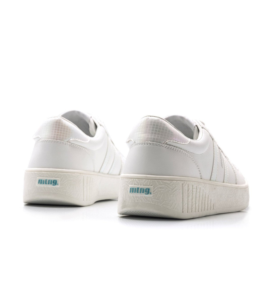 Tênis Mustang Delta Branco - Salto Anabela de 4,5 cm -