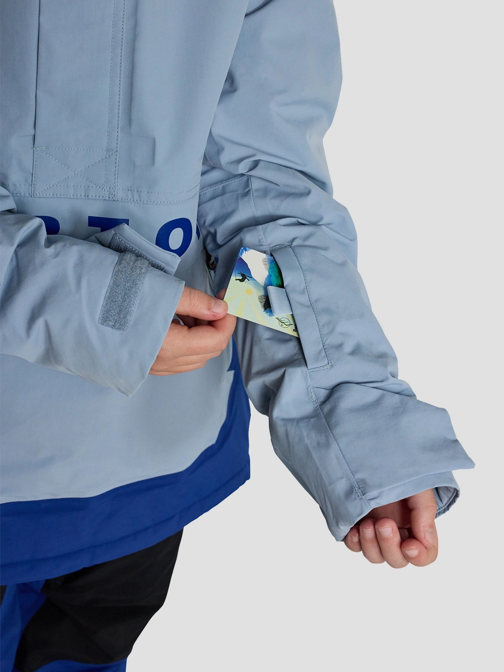 Burton Frostner Kids Anorak dstybl/twlblu