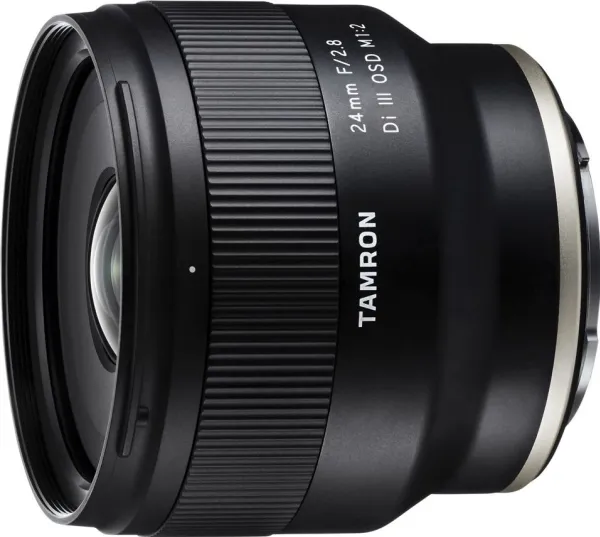 Tamron F051 - Vidvinkel objektiv - 24 mm - f/2.8 Di III OSD M1:2 - Sony E-mount - for Sony Cinema Line; a VLOGCAM; a1; a1 II; a6700; a7 IV; a7C; a7C II; a7CR; a7R V; a9 III