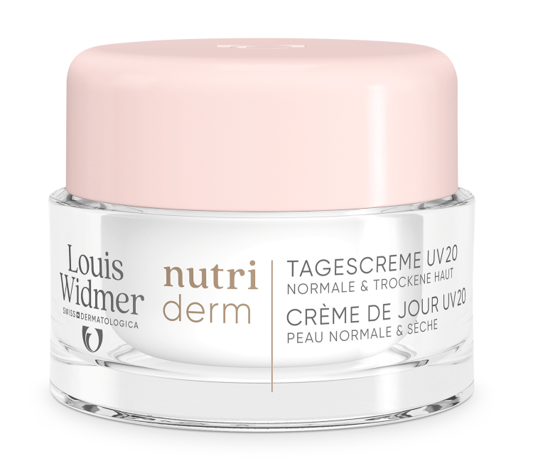 LOUIS WIDMER Nutriderm Tagescreme<br>50 ml, Creme, UV20 ohne Parfum
