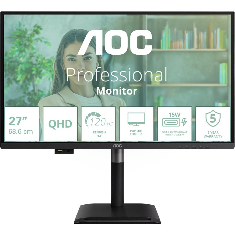 AOC Q27P4U écran plat de PC 68,6 cm (27
