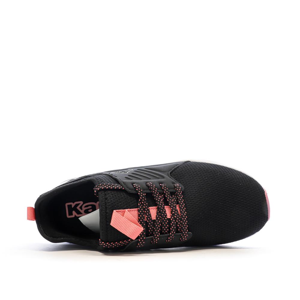 Kappa Baskets Noires/Roses Fille Kappa San Puerto Lace
