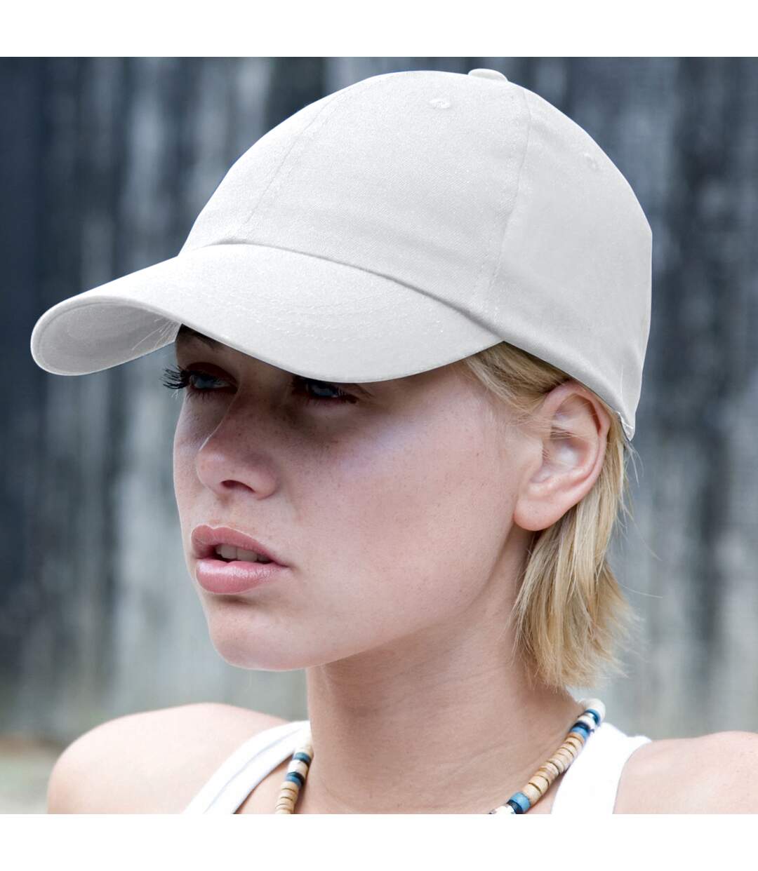 Result - Casquette unie profil bas - Adulte unisexe (Blanc) - UTBC961