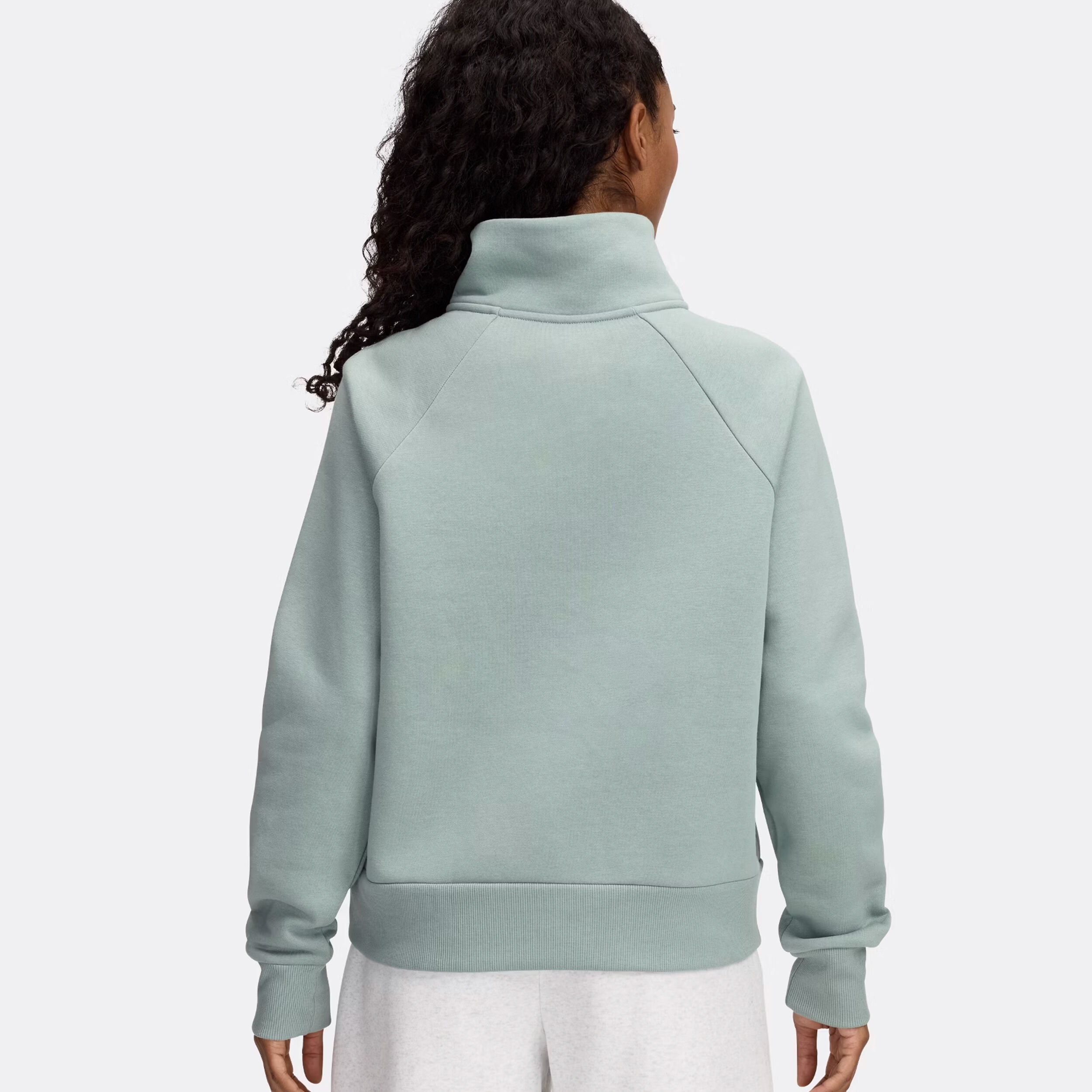 Under Armour Rival Fleece Half-Zip Sweat-shirt Femmes - Vert