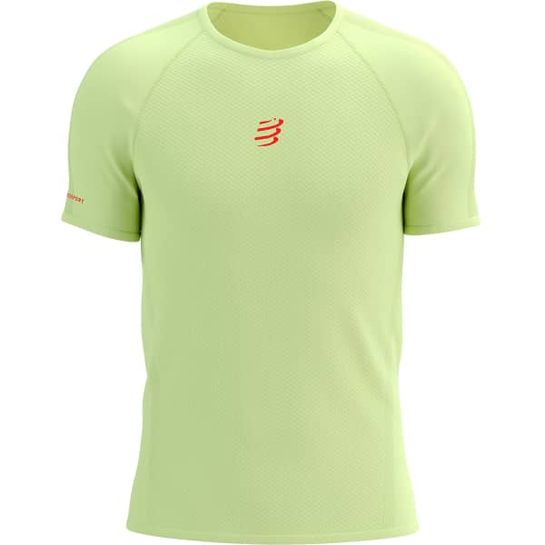 T-shirt trail COMPRESSPORT TRAIL RACING SS TSHIRT M SHADOW LIME