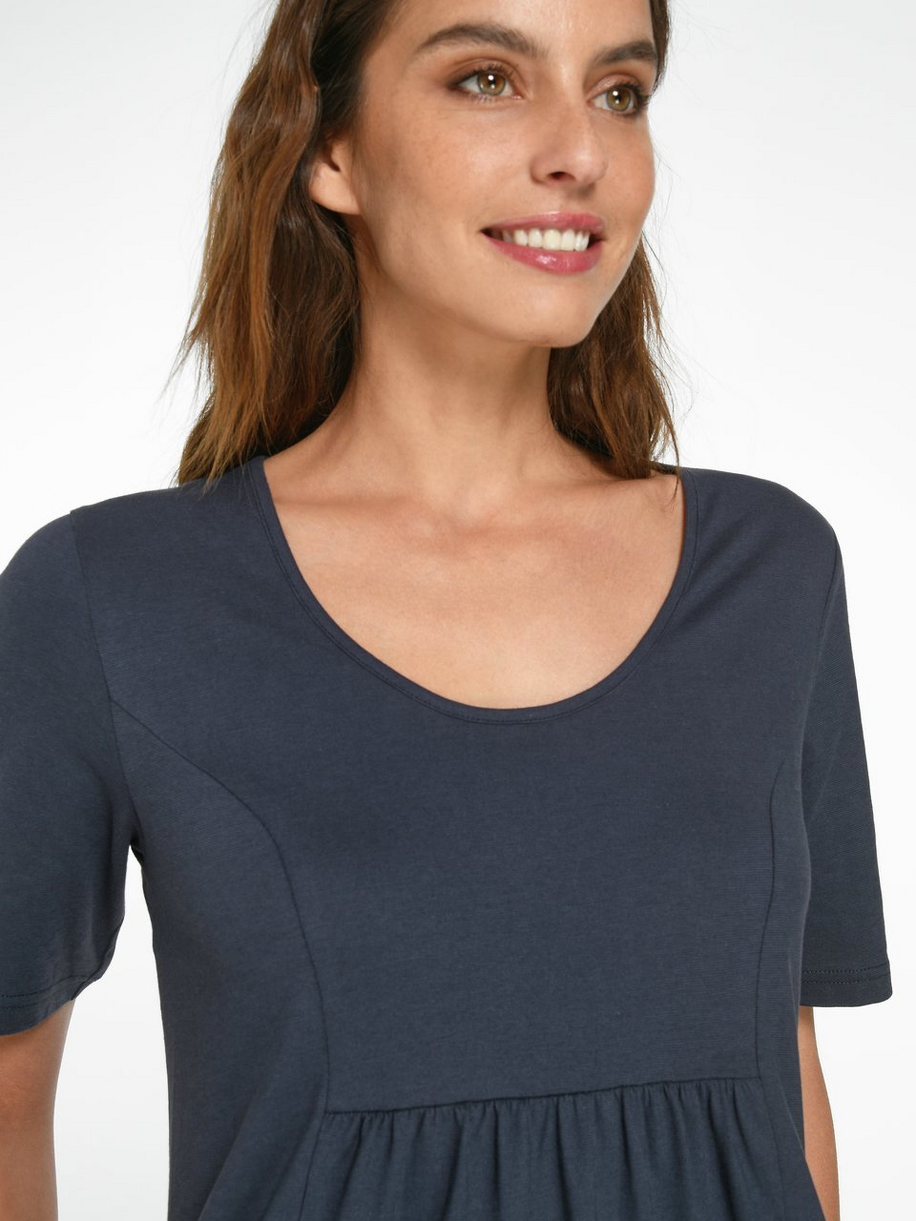 Jerseykleid mit 1/2-Arm