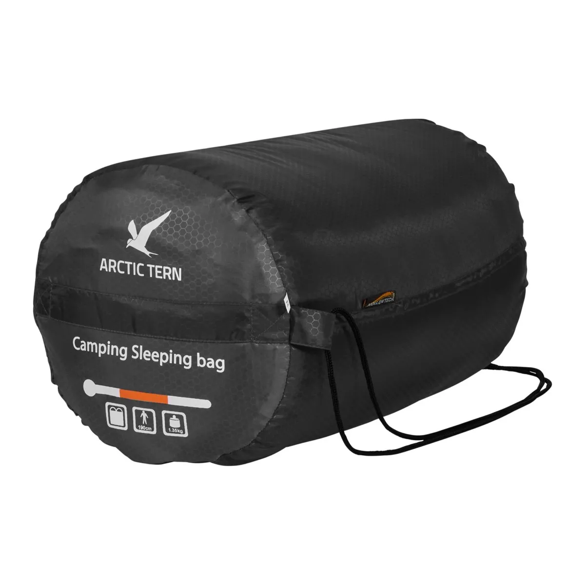 Arctic Tern Camping Sleeping Bag Black