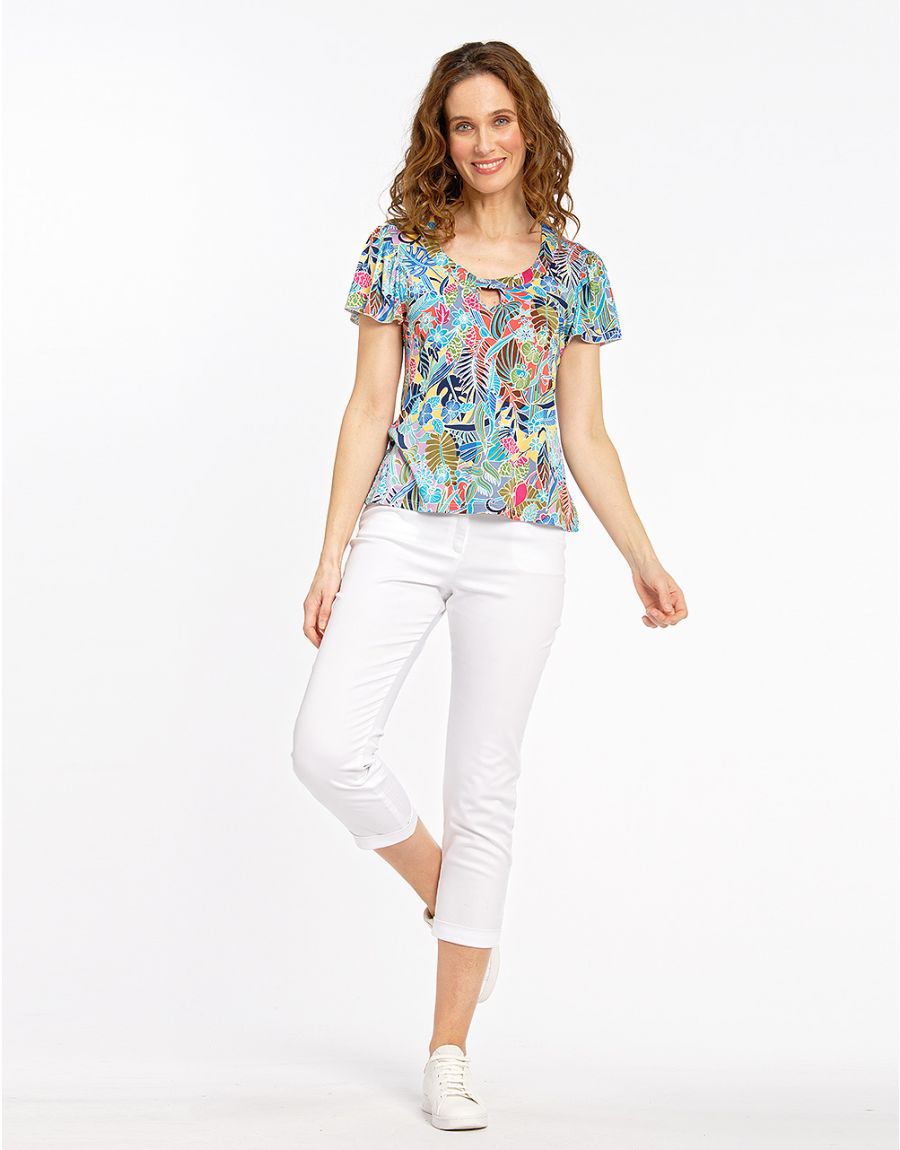 T-shirt imprimé floral