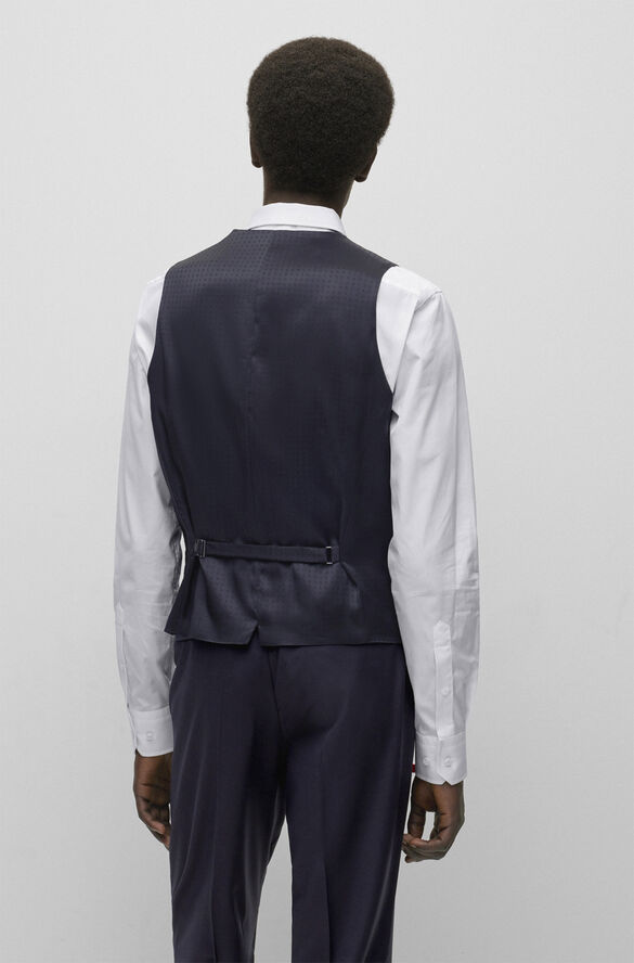 BOSS BOSS Men Business Clothing Jackets Blå