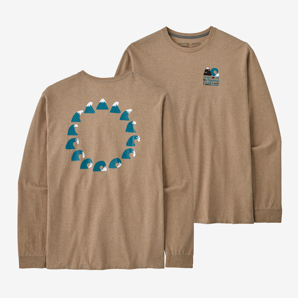 Herren Langarmshirt „Chasing Peaks Responsibili-Tee“