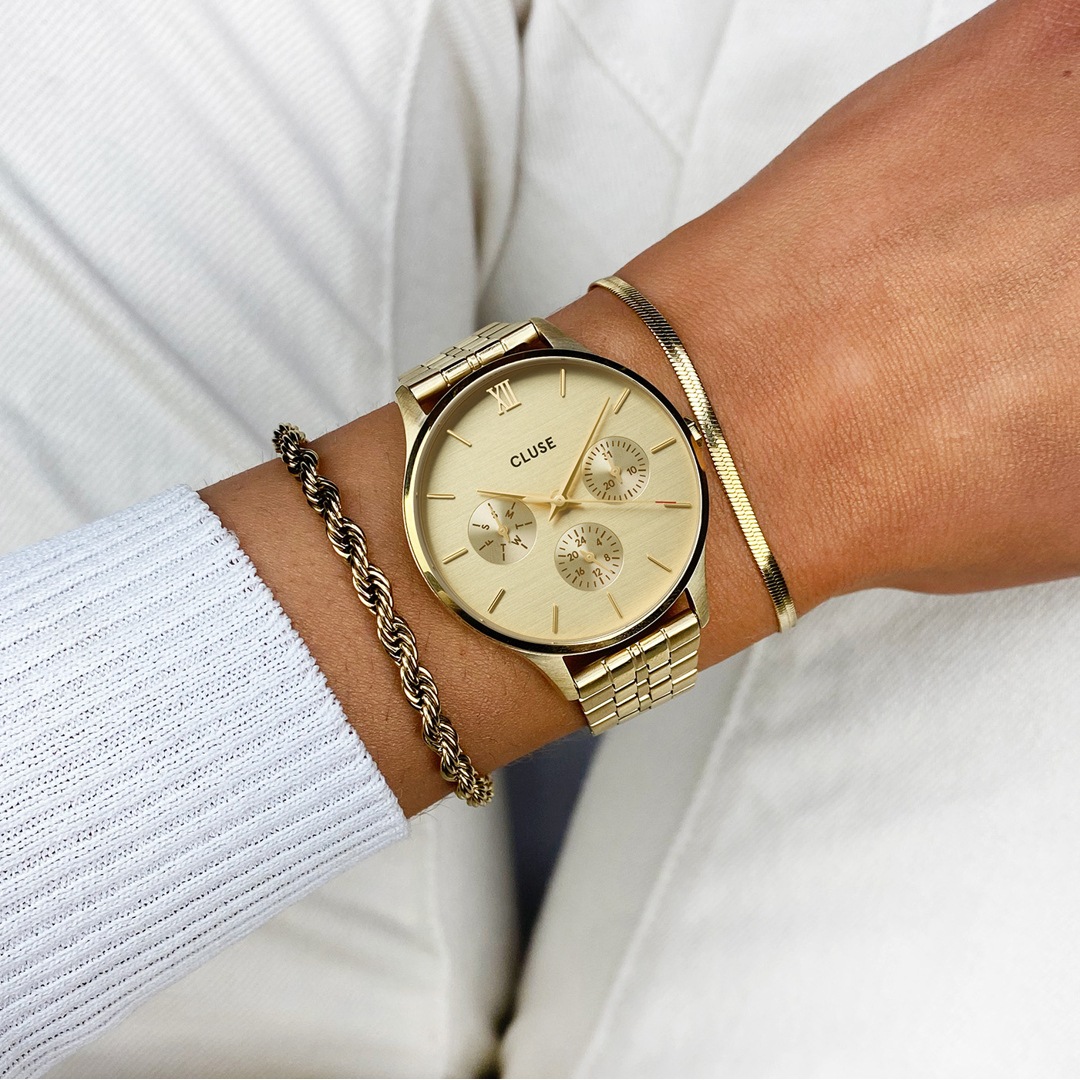 Cluse Minuit Multifunction Gold