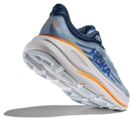 Chaussures Running Hoka Bondi 9 Bleu/Orange Homme