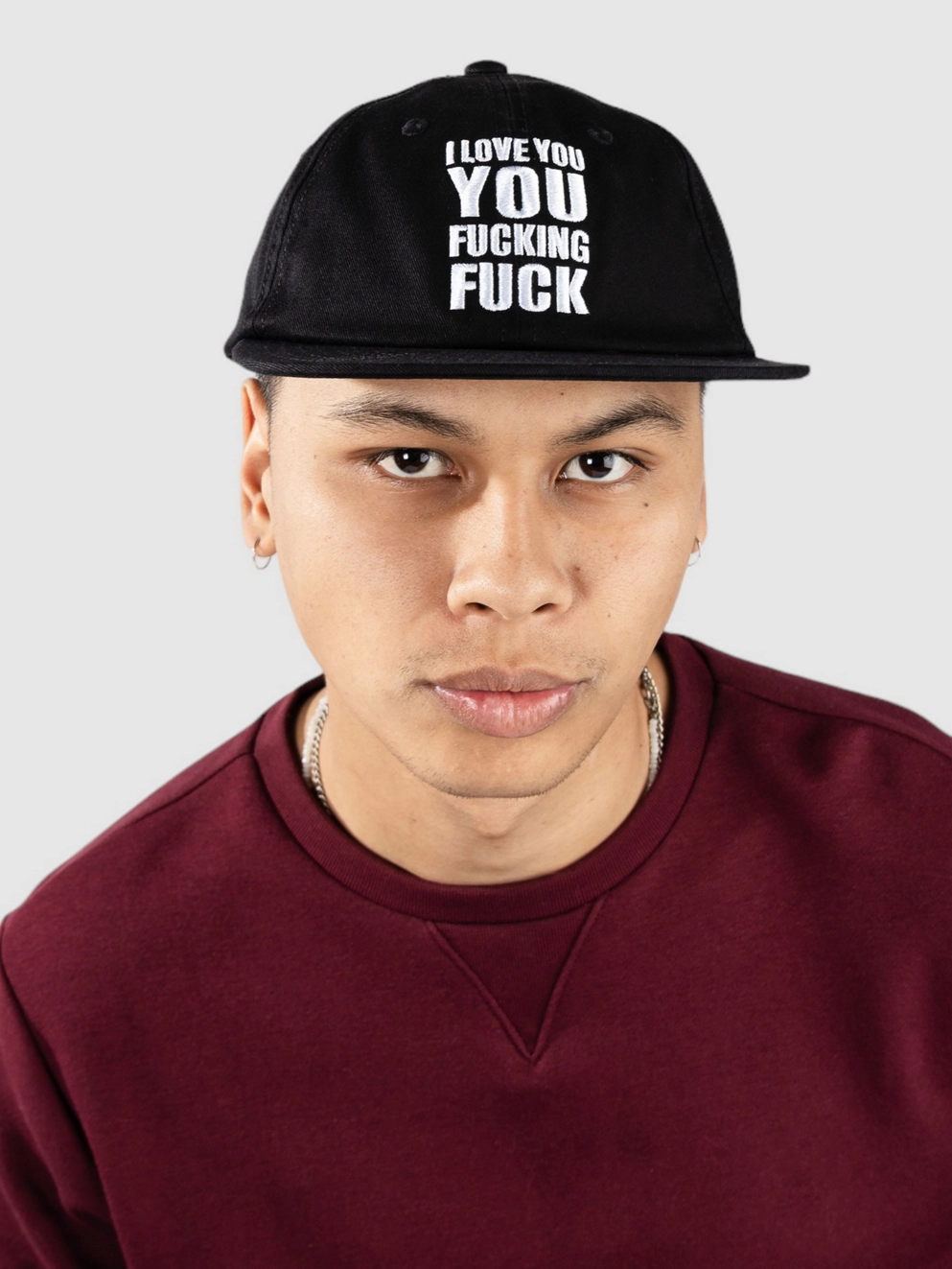RIPNDIP Ily Fuckin Fuck Strapback Cap black