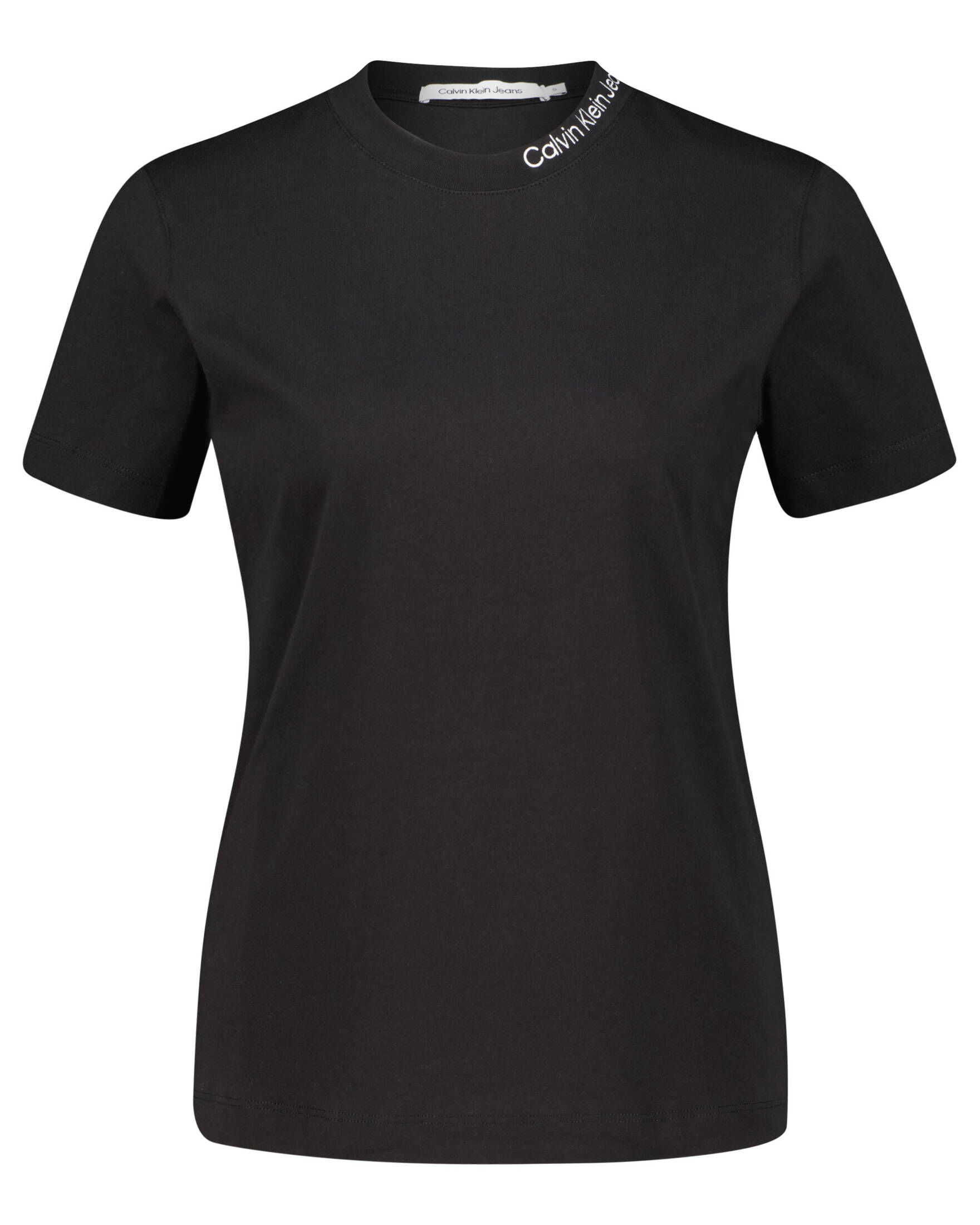 CALVIN KLEIN JEANS| Damen T-Shirt EMBROIDERED NECKLINE