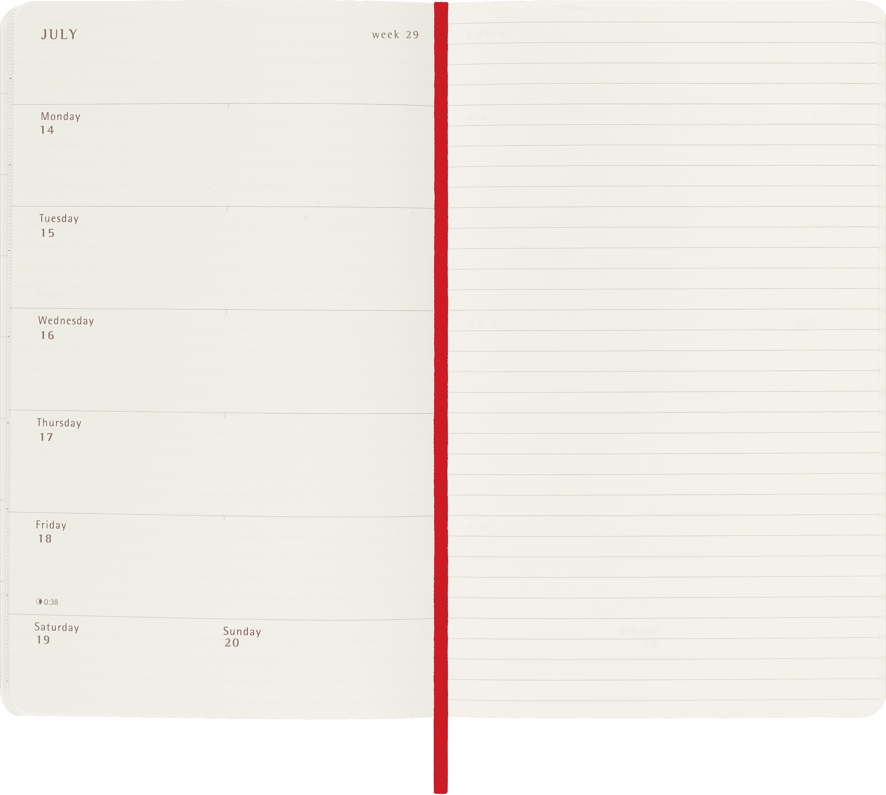Classic Planner 2024/2025 Large Weekly, soft cover, 18 months
