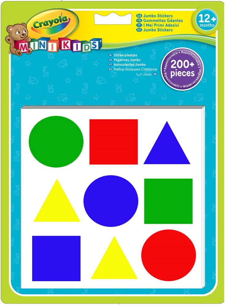 CRAYOLA - GOMMETTES GEOMETRIQUES