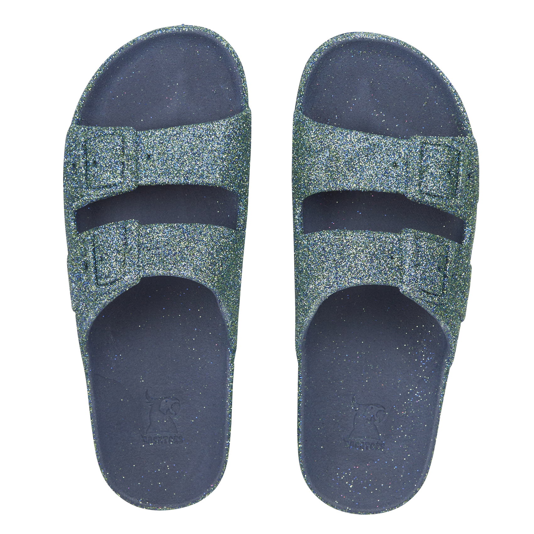 TRANCOSO - Mules à paillettes | Bleu