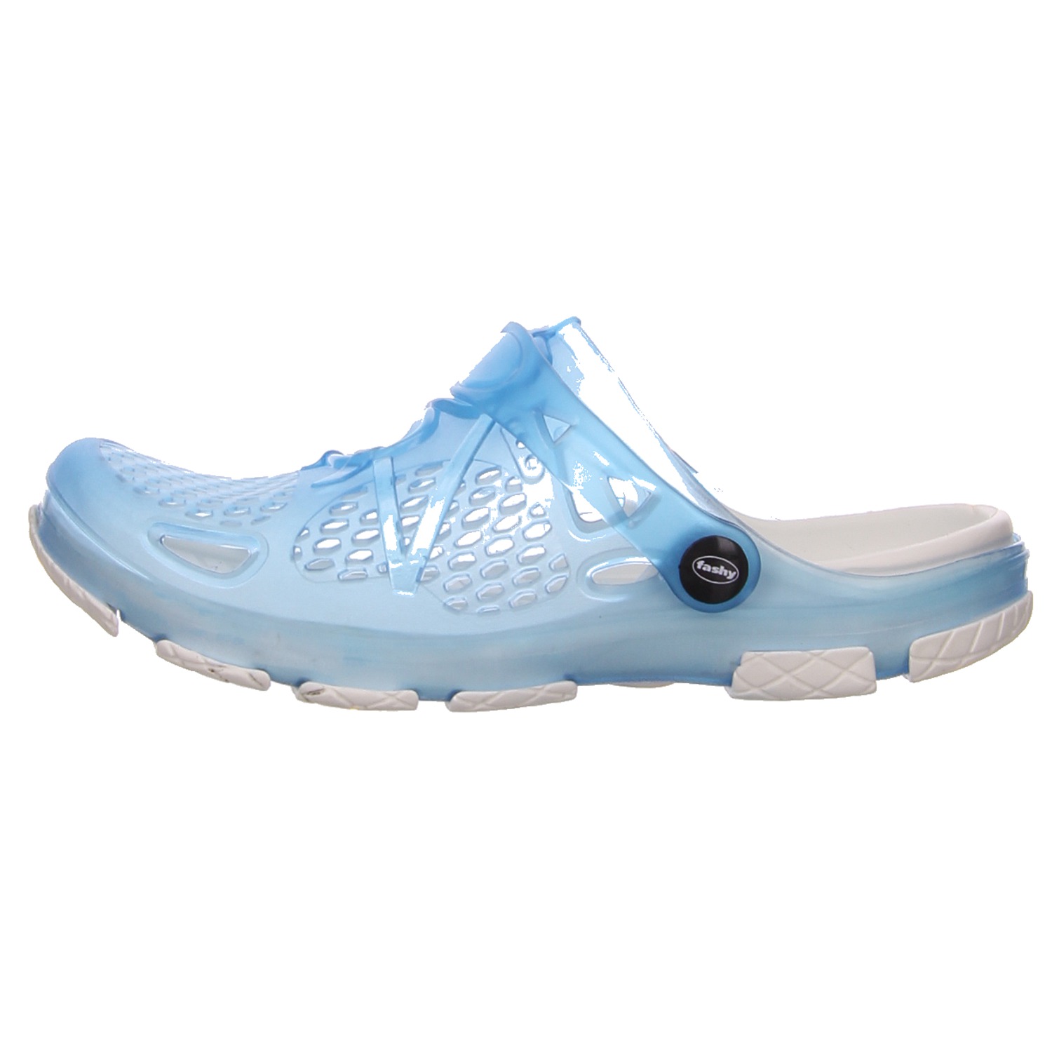 Fashy Clogs hellblau blau