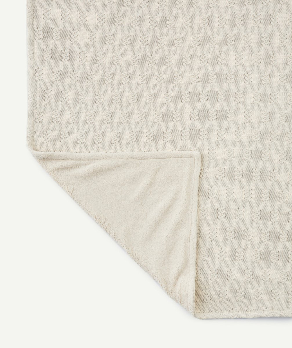 JOLLEINCOUVERTURE BERCEAU 75x100CM ÉCRU
