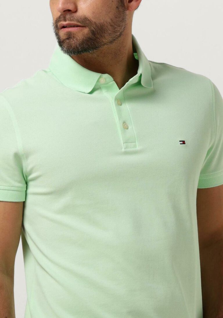 TOMMY HILFIGER mint tommy hilfiger polo 1985 slim polo