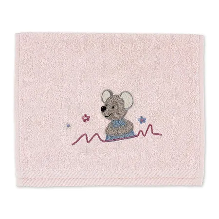 Sterntaler Kinderhandtuch Maus Mabel zartrosa