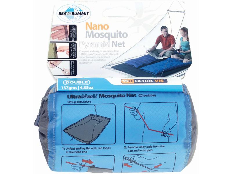 SEA TO SUMMIT Moskitonetz Nano Netz Double Insektenschutz-Netz