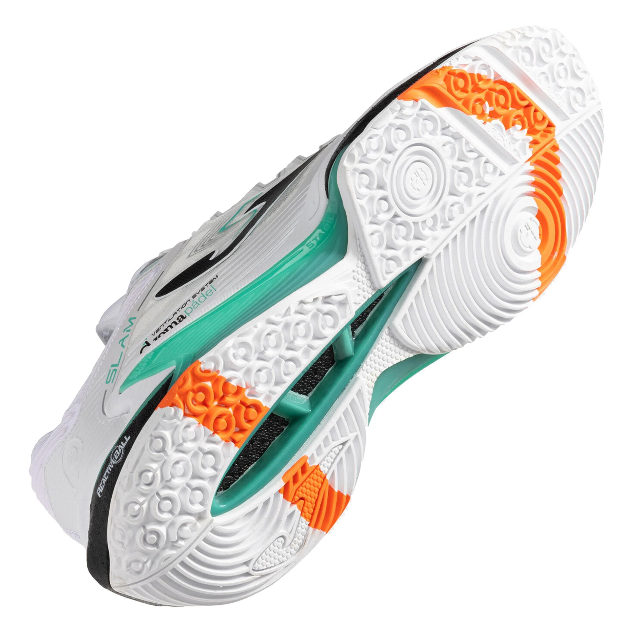 Joma Slam Chaussures Padel Hommes - Blanc , Noir