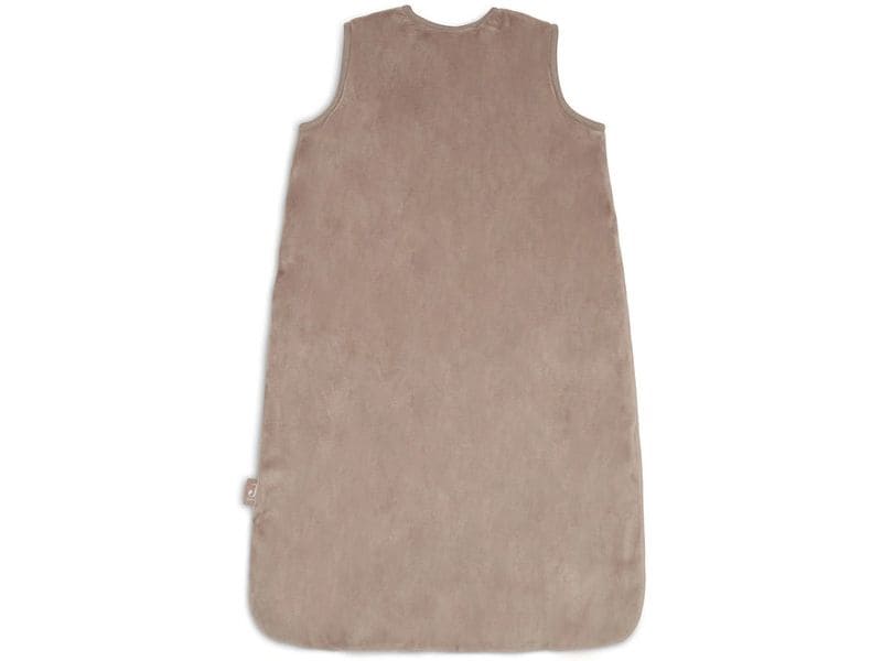 Jollein Baby-Ganzjahresschlafsack Milky Coffee 90 cm Gefütterter Schlafsack ohne Ärmel