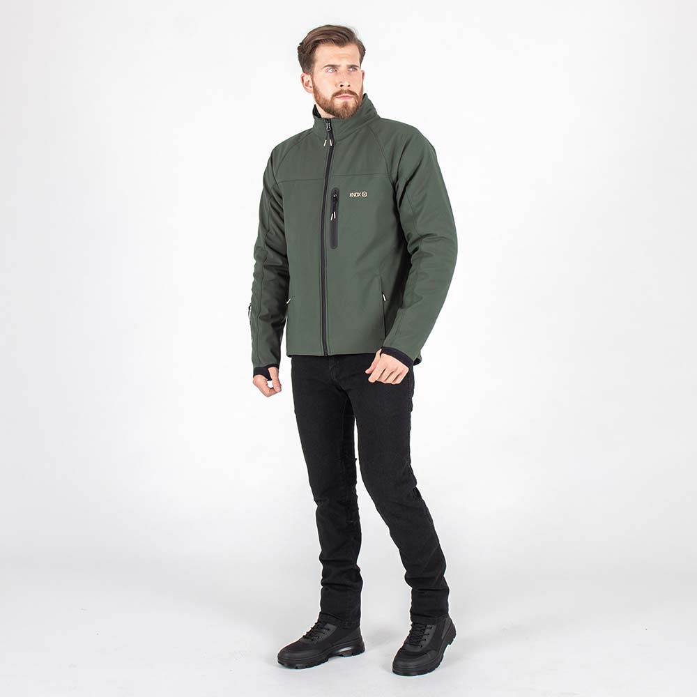 knox - Veste zippée Dual Pro Olive